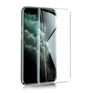 适用于iphone 13 12 11 Pro Max迷你X Xs屏幕保护器9H 3D 5D全曲面盖批发手机钢化玻璃