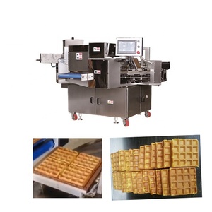 Nouvelle ligne automatique de fabrication de gaufres belges, machine à gaufres moelleuses, acier inoxydable 304, écran tactile, entièrement automatique - Product Image 4