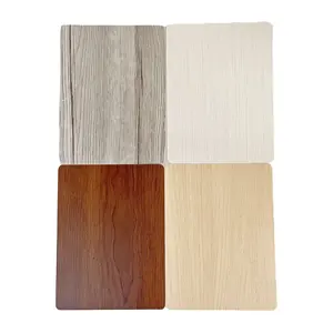 لوح رقيق مصنوع من كلوريد البولي فينيل الأفضل مبيعًا بتصميم خشبي ورخامي لعام 2024