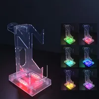 Support de support de manette de jeu RGB pour PS5 Portal/PS5/Xbox Desk Mount Controller Display Stand Headphone Controller Handheld Console Holder