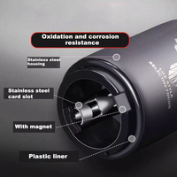 Décapsuleur Automatique Magnétique à Pression en Acier Inoxydable avec Logo Personnalisé