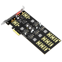 MAIWO SATA M.2 PCIex4/8/16 kartu mendukung b-key NVMe M.2 SSD:2242 2260 2280 kartu konverter