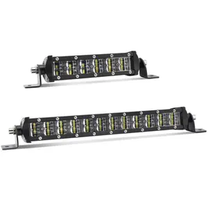 6D Offroad בר אור 36W 72W 120W 180W Slim LED עבודה אור LED Bar טרקטור סירת Jeep 4WD 4x4 משאית SUV טרקטורונים 12V 24V