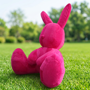 ตุ๊กตากระต่ายเป่าลมขนาดยักษ์สีชมพูสำหรับห้างสรรพสินค้า - Product Image 1