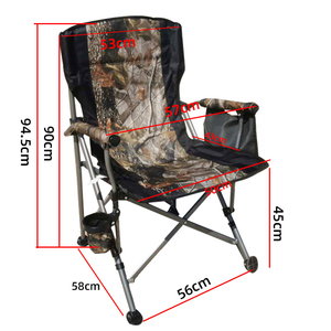 Barato al aire libre plegable portátil sillas de campamento plegable Camping Popular Silla de playa Silla de pesca - Product Image 2