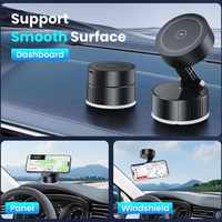 Chargeur de voiture magnétique sans fil à ventouse 15W à charge rapide, conception flexible pour les séries 14/15/13/12 et plus encore