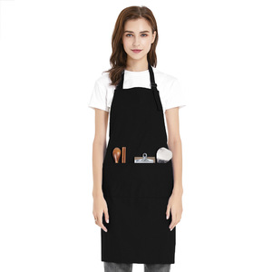 Apron Solid Color Waterproof Kitchen Restaurant Cafe Bakery Art Workshop Apron For Daily Use Four Seasons - Product Image 3