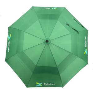 Parapluie droit de luxe en fibre de verre de haute qualité, résistant au vent fort, avec impression personnalisée - Product Image 3