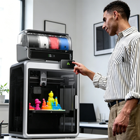 Imprimante 3D de bureau K2, vitesse plus rapide, imprimante 3D couleur intégrale, imprimante 3D multicolore avec une vitesse allant jusqu'à 600 mm/s