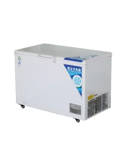 批发大容量高品质单温度顶部打开胸部冷冻机深冷冻机冰箱