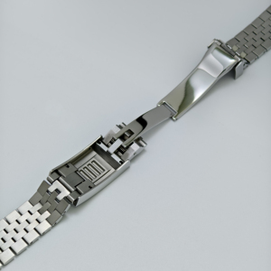 Rolamy SG5220S Massives 20mm Vollgold 316L Stahl Jubilee-Armband Uhrenband mit Verschluss Kompatibel mit GM Master II - Product Image 4