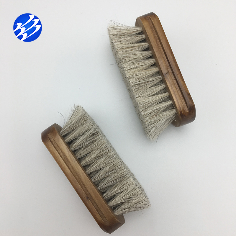 Набор кистей для чистки обуви с конским ворсом