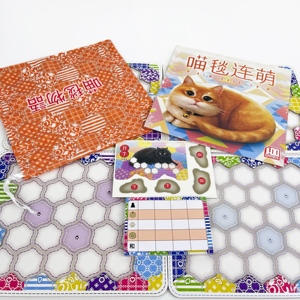 <span class=keywords><strong>Gioco</strong></span> da Tavolo <span class=keywords><strong>Calico</strong></span>, Stampa Personalizzata all'Ingrosso, Regalo per Festival, <span class=keywords><strong>Gioco</strong></span> per Feste, <span class=keywords><strong>Gioco</strong></span> di Strategia con Tessere di Alta Qualità per Divertimento in Famiglia - Product Image 6