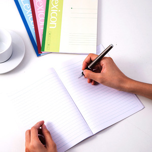 Deli 7654 Notebook A5 Softcover Wireless Binding 80 Sheets Office Stationery Business Notebooks - Product Image 1