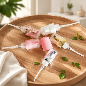 Flacone Vuoto Rosa con Pompa per Schiuma, Mousse, Bagnoschiuma e Shampoo - Product Image 3