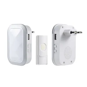 Home Waterproof Plug-in Long Range <strong>Wireless</strong> <strong>Doorbell</strong> - Product Image 1