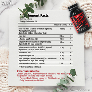 Kapsul Epimedium Berbasis Tumbuhan Murni Mendukung Keseimbangan Hormon dan Tingkat Energi Dewasa Pengiriman Cepat - Product Image 5