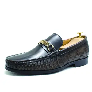 Qualität Leder Casual Loafer Handmade Herren Schuhe Großhandel Promotion Günstige Preis Kleid Mokassin Kuh Leder Fahr schuhe