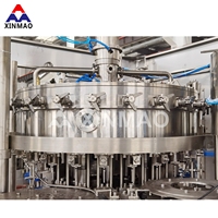 Machine de remplissage et d'embouteillage de boissons gazeuses et de soda 6000BPH 500ML A-Z pour fabricants