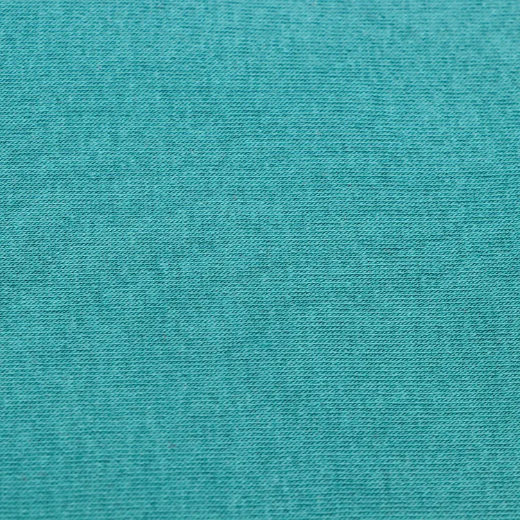 Custom Cotton Fabric 170-180GSM 96%Cotton 4%Spandex Breathable Stretch Single Jersey Fabric For T-Shirt Underwear Undershirt