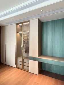 Custom Modern Minimalist High Quality Furniture Durable <b>Wardrobe</b> with Dressing Table Easy Assembly for Bedroom or Hotel - Product Image 2