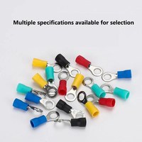 Kit de 180 bornes à sertir pré-isolées, 18 types, connecteurs de câbles électriques RV SV BV MDD FDD, bornes à fourche et à anneau assorties