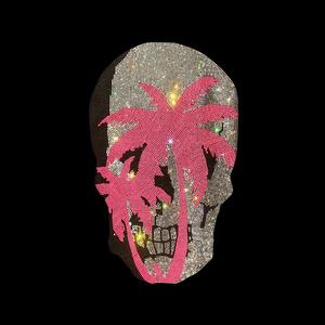 Motivo Termoadesivo di Lusso con Teschio in Strass, Logo Personalizzato in Cristallo per Magliette - Product Image 4