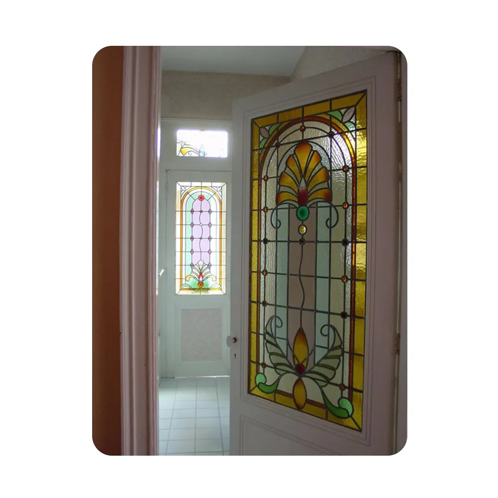 Hoge Kwaliteit Stained Glass Panel Crystal Art Glas