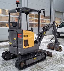 รถขุดใหม่เอี่ยม 1.8 ตัน แบบไม่มีการหมุนหาง ECR18E เครื่องยนต์ 12 กิโลวัตต์ สำหรับพื้นที่แคบ พร้อมอะไหล่ฟรี - Product Image 5