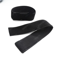 Bande élastique sans boucle à velcro, haute élasticité, auto-adhésive, avec boucle de fixation, pour la taille, le poignet, la jambe, sangle médicale