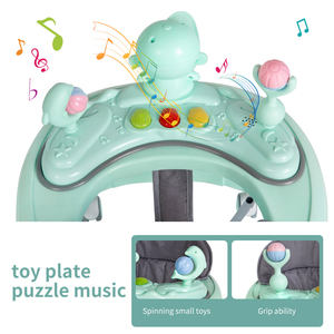 Fabbrica Baby Walker <span class=keywords><strong>3</strong></span> In 1 Musical Cartoon Walking Chair Toy musica per bambini Boy Girl Walker a buon mercato Baby Walker con <span class=keywords><strong>ruote</strong></span> e sedile - Product Image 3