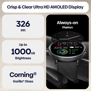 <span class=keywords><strong>Reloj</strong></span> inteligente Zeblaze <span class=keywords><strong>GTR</strong></span> <span class=keywords><strong>3</strong></span> Pro AMOLDE redondo completamente táctil Smartwatch 100 + Modo deportivo <span class=keywords><strong>reloj</strong></span> deportivo impermeable para exteriores - Product Image 3