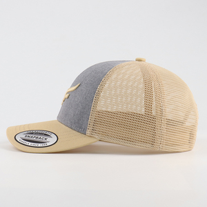 Gorra Trucker Personalizada al por Mayor con Logotipo Bordado en 3D, Gorra Deportiva Ligera de Malla <span class=keywords><strong>para</strong></span> Correr, Senderismo y <span class=keywords><strong>Trekking</strong></span>, con Cierre a Presión - Product Image 3