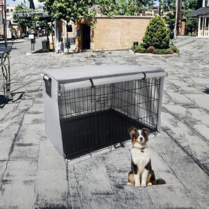 Housse de caisse pour chien durable/Cage pour chien à double porte/Grand chenil pour animaux de compagnie Housses universelles pour chien - Product Image 3