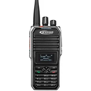 Groothandel Kirisun V9 Dmr Profesional Tweeweg Radio Draadloze Handheld Tweeweg Radio Commerciële Uhf Walkie Talkie Lange Afstand