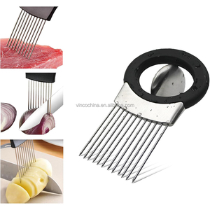 Thép Không Gỉ Cà Chua Khoai Tây Slicer Hành Tây Cắt Rau Chopper Hành Tây Chủ Cho Cắt - Product Image 3