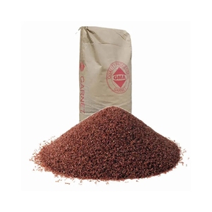 Poncez les médias de soufflage de grenat rouge 1-2mm/2-4mm pour la filtration ISO9001 de l'eau certifiée - Product Image 2