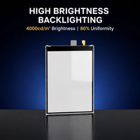 Module d'écran LCD TFT ultra-fin de 3,5 pouces à haute luminosité 4000 cd/m² avec rétroéclairage LED BLU pour affichage lisible en plein soleil dans le secteur industriel
