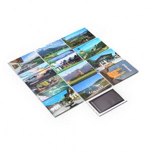 3D Tin Embossed Metal <b>Fridge</b> Magnet Picture Steel Metal Logo Paris France Custom <b>Fridge</b> Magnet - Product Image 5