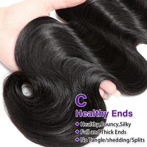 批发产品销售巴西人发束体波3束人发300克100% 未加工处女束 - Product Image 4