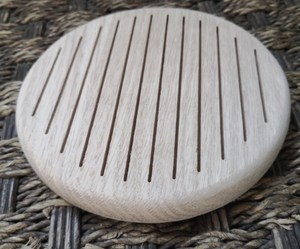 15cm Round <strong>Oak</strong> Letter Board Wood <strong>Circle</strong> with Plastic Letters - Product Image 2