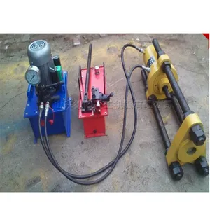 Stroke 200 mm crawler press 50 tons hydraulic cylinder thrust track unloading machine