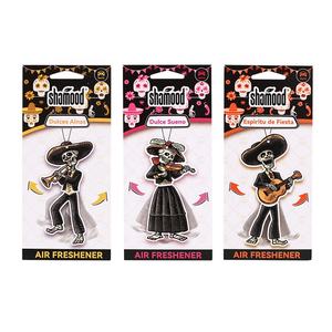 Ambientador personalizado único para coche, papel negro para hombre Dulces Alnas, aroma de larga duración para colgar accesorios de Interior de coche - Product Image 2