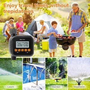 Automatic Outdoor Garden Irrigation <b>Timer</b> Plastic Watering Controller for Efficient Outdoor Plant Care - Product Image 4