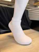 Chaussettes de sport basses en maille respirante et absorbante pour jeunes hommes, avec logo personnalisé, écologiques, pour l'entraînement quotidien – Vente en gros