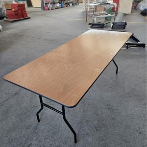<span class=keywords><strong>Table</strong></span> rectangulaire <span class=keywords><strong>pliante</strong></span> en contreplaqué durable et bon <span class=keywords><strong>marché</strong></span>, vente chaude <span class=keywords><strong>pour</strong></span> le <span class=keywords><strong>marché</strong></span> américain - Product Image 3