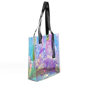 Borsa trasparente accetta borsa della spesa in PVC trasparente di lusso di moda personalizzata piccola infermiera borse di plastica borse a mano - Product Image 2