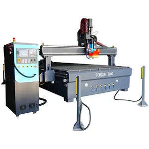 Jinan cnc router automatic tool change 1325 wood router machine atc with Mach3 controller