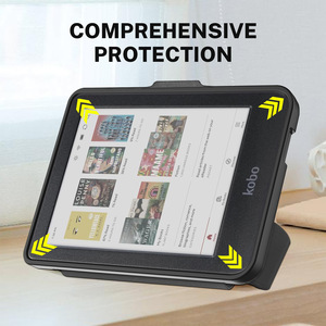 <span class=keywords><strong>Funda</strong></span> Magnética con Función de Activación/Suspensión para <span class=keywords><strong>Kobo</strong></span> <span class=keywords><strong>Clara</strong></span> 2024 <span class=keywords><strong>2E</strong></span> de 6 Pulgadas, Material PU, con Soporte Plegable, Corte Preciso, Absorción de Impactos, Protección Total Contra Rayones - Product Image 2