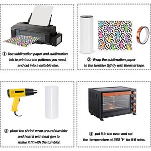 Paquete de 25 vasos de sublimación con 2 tapas 20 oz Skinny Straight Blanks, botella de agua deportiva de sublimación de acero inoxidable - Product Image 6